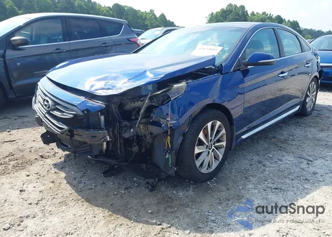 2017 Hyundai Sonata Sport z USA, uszkodzony, nr VIN 5NPE34AF4HH450403